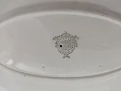 Egersund Sauciere  blau geblümt  - Bild 2