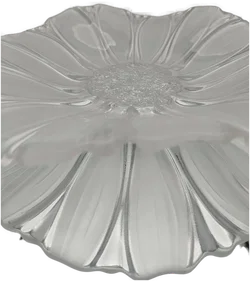 Kristall-Servierplatte Mikasa Transparent | Sunflower Frost - Bild 11
