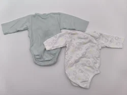 2er Set Baby-Body, Miffy Gr. 50 und Bio-Baumwolle Gr. 56, Langarm – Vorschau 2