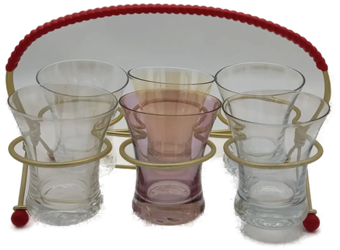 Set 6x vintage Schnapsgläser - Bild 1