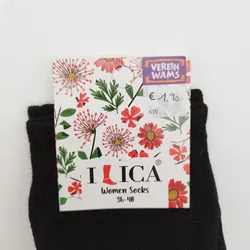 Ilica Women Socks - Gr. 36-40 / 80% Baumwolle, 5% Polyamid, 5% Lycra - Bild 3