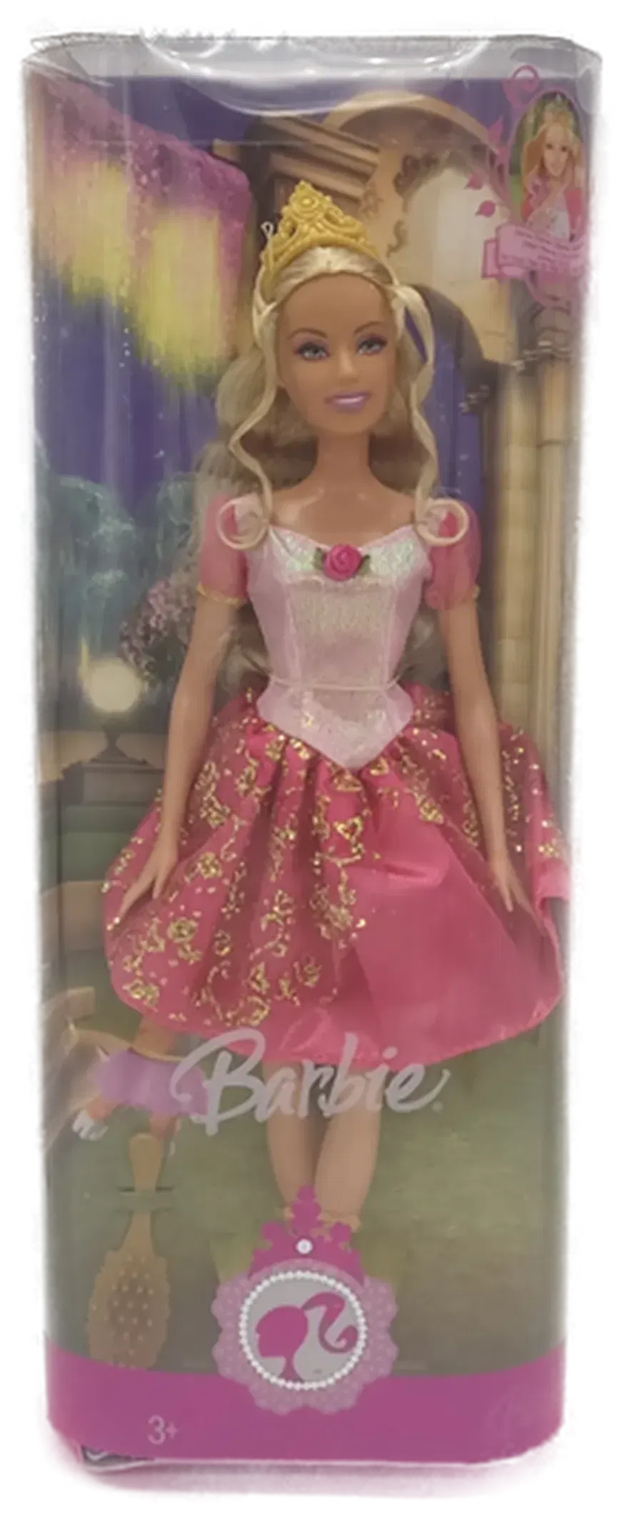 Mattel Barbie Puppe Prinzessin mit Kleid, Höhe 30cm - Bild 4
