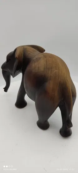 Holz Elefant Figur - Bild 3
