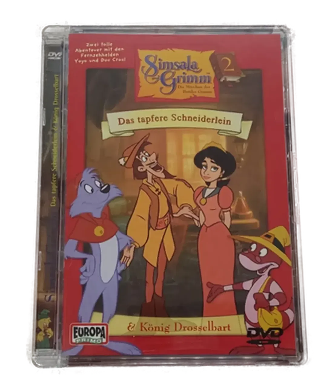 DVD Simsala Grimm -Das tapfere Schneiderlein & König Drosselbart  - Bild 1