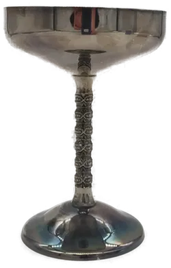 FAMIPA PRIZREN Versilbertes Vintage Champagner / Sekt Gläser Set (6 Stück) - Bild 4