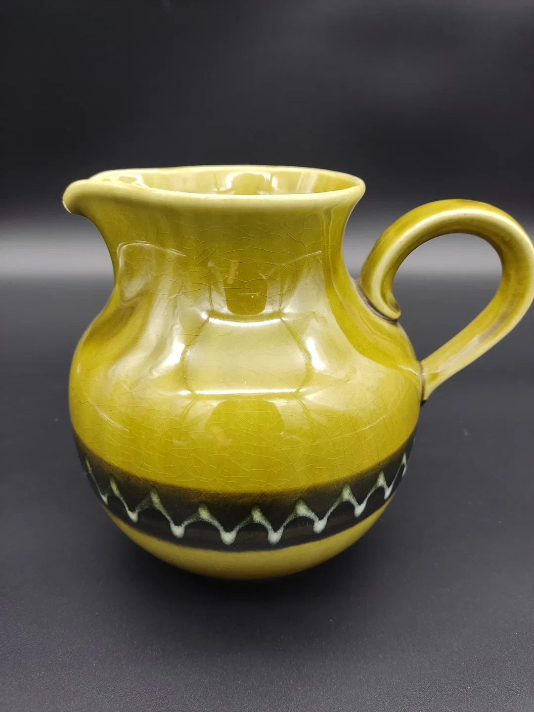 Vintage 5er Set Keramik-Becher von Keramos Austria – Bild 5