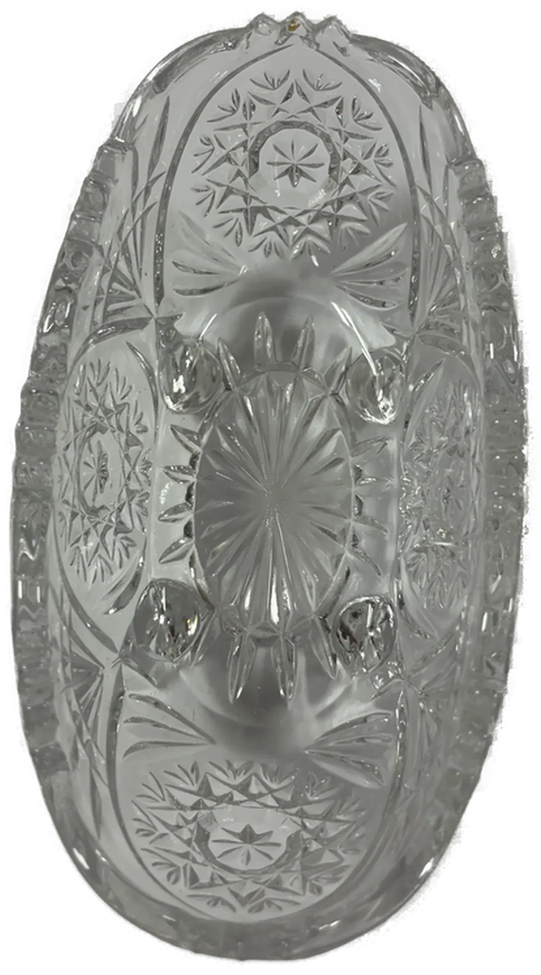Süßigkeitenschale Glas ovel 15 cm lang – Bild 3