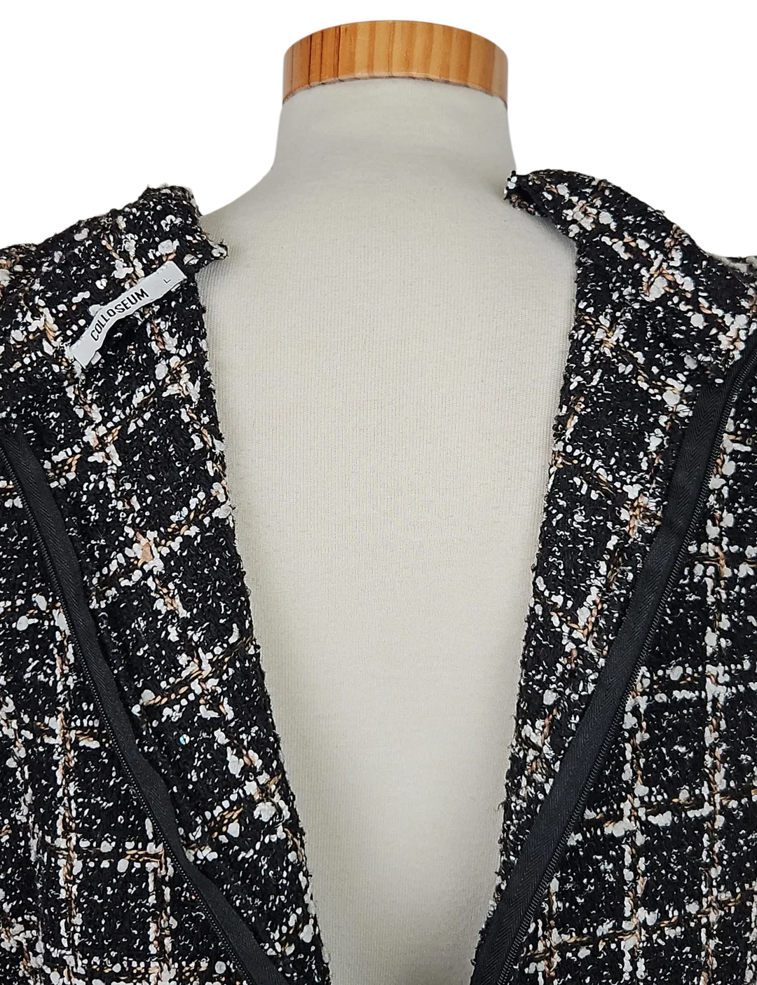 COLLOSEUM Damen Midikleid, schwarz - Gr. L  – Bild 5
