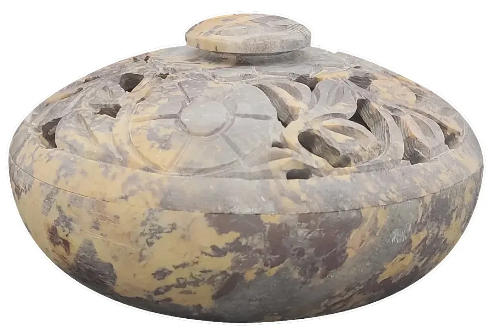 BITTO Räucherschale Rosé mit Deckel, Ø 10,5cm - Bild 1