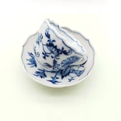 Mokkaset Zwiebelmuster Porzellan | Porzellan-Schatz - Bild 1