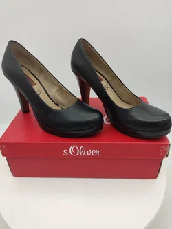 s.Oliver Leder-Pumps Gr. 37 | Wie Neu - Bild 2