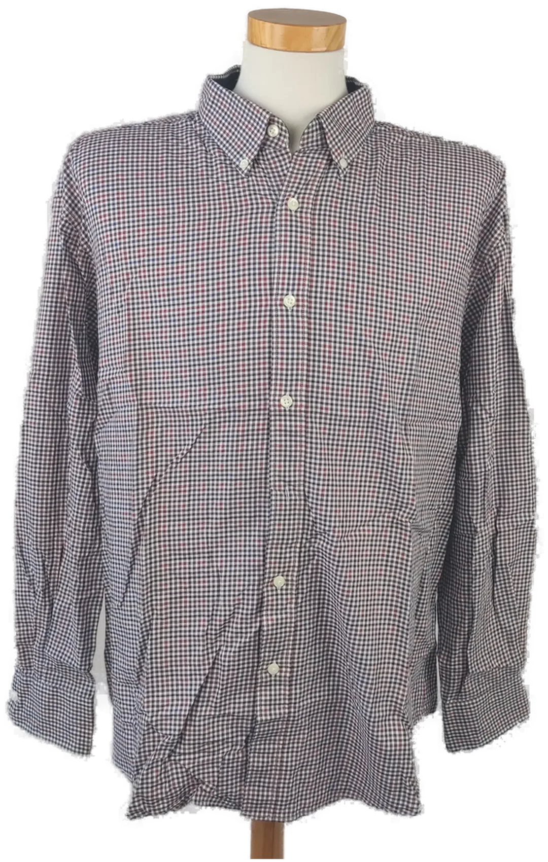AUTHENTIC Herrenhemd langarm bunt kariert - Gr. XXL 45/46 - Bild 1