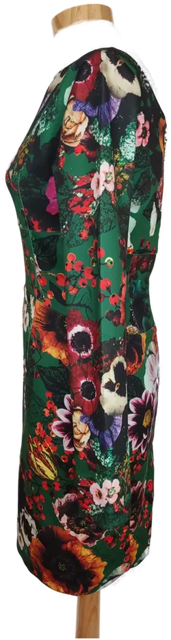 Miss Sixty Damen Kleid grün geblümt - XS/34 - Bild 3