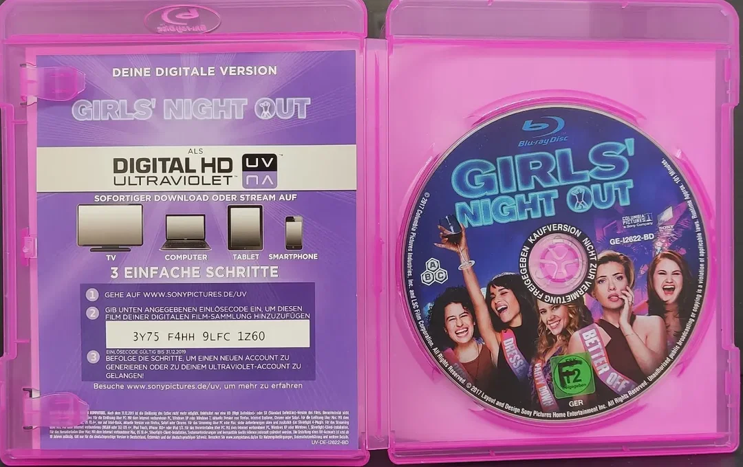 Blu-Ray "Girls` Night out" mit Scarlett Johansson, Kate McKinnon, Juillan Bell und ......  – Bild 3