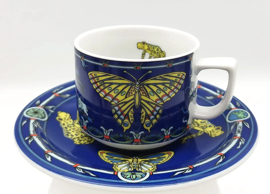 Kaffeegedeck 2-tlg. Suisse Langenthal Bopla-Wildlife | Vintage-Schatz - Bild 1