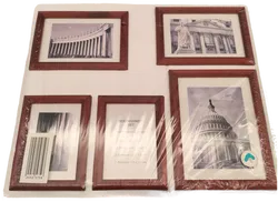 Holzrahmenset, 5 Stk - Bild 1