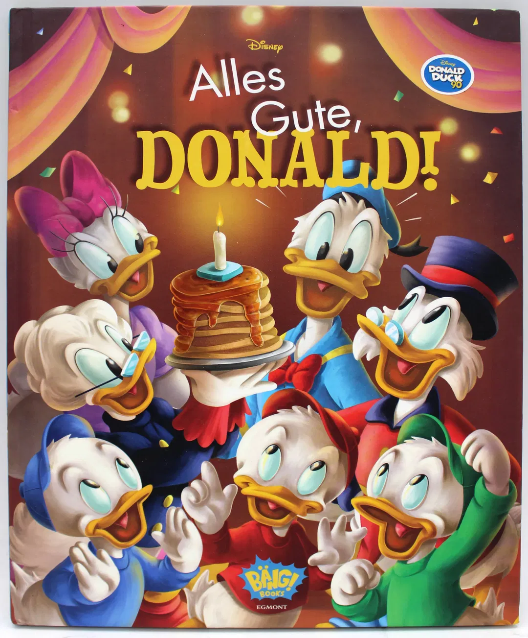 Buch Disney – Alles Gute, Donald! (90 Jahre Donald Duck Jubiläumsausgabe, Egmont Bäng! Books, Hardcover) - Bild 2
