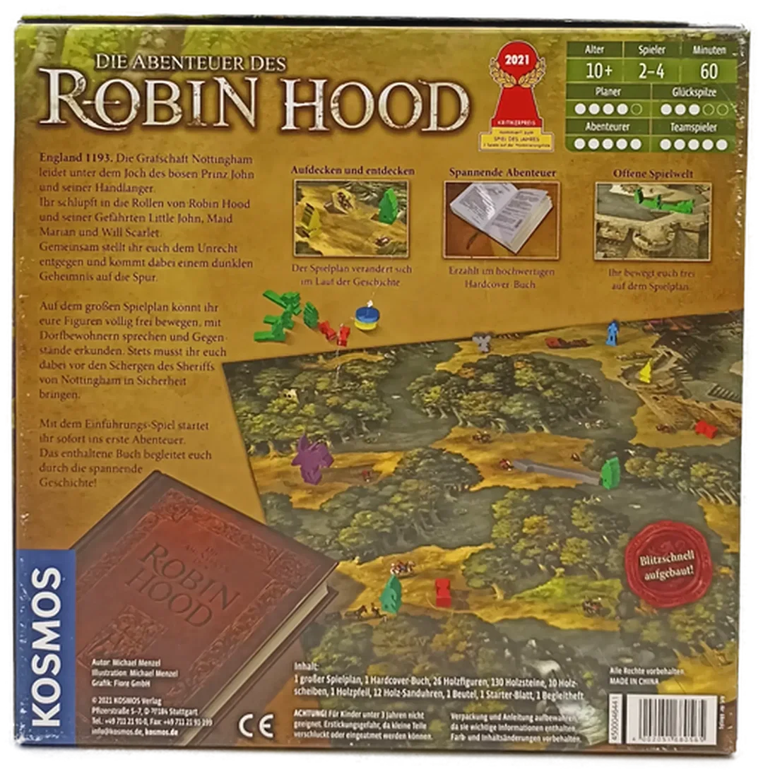 Kosmos Die Abenteuer des Robin Hood – Kooperatives Abenteuerspiel – Bild 3