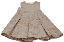 Minigirls Kinder Kleid+Jacke rosa Gr. 104 - Bild 5