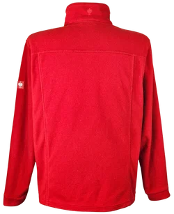 Engelbert Strauss Herren Flecce Zip-Pullover, rot - Gr. M  - Bild 2