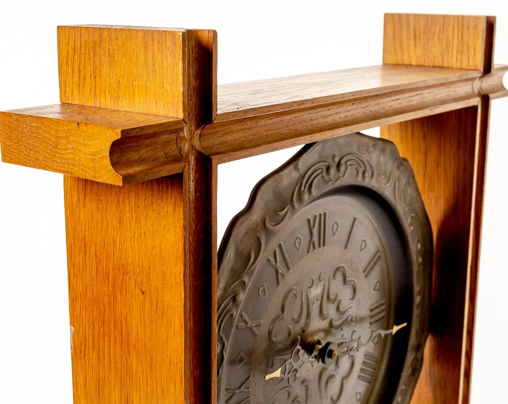 Stöcker Wanduhr im Holzrahmen – Bild 4