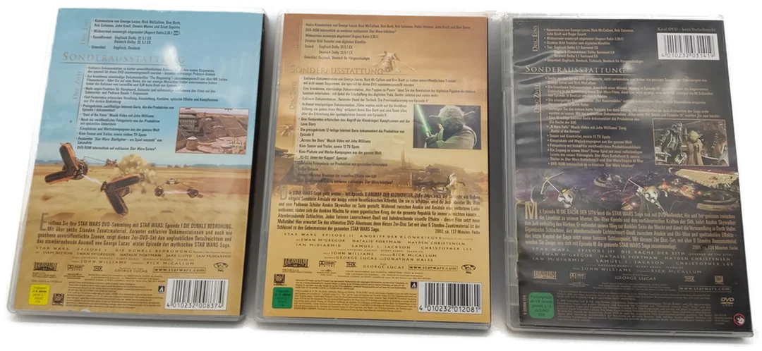 Lucas Film " Star Wars 1-3, DVDs – Bild 2