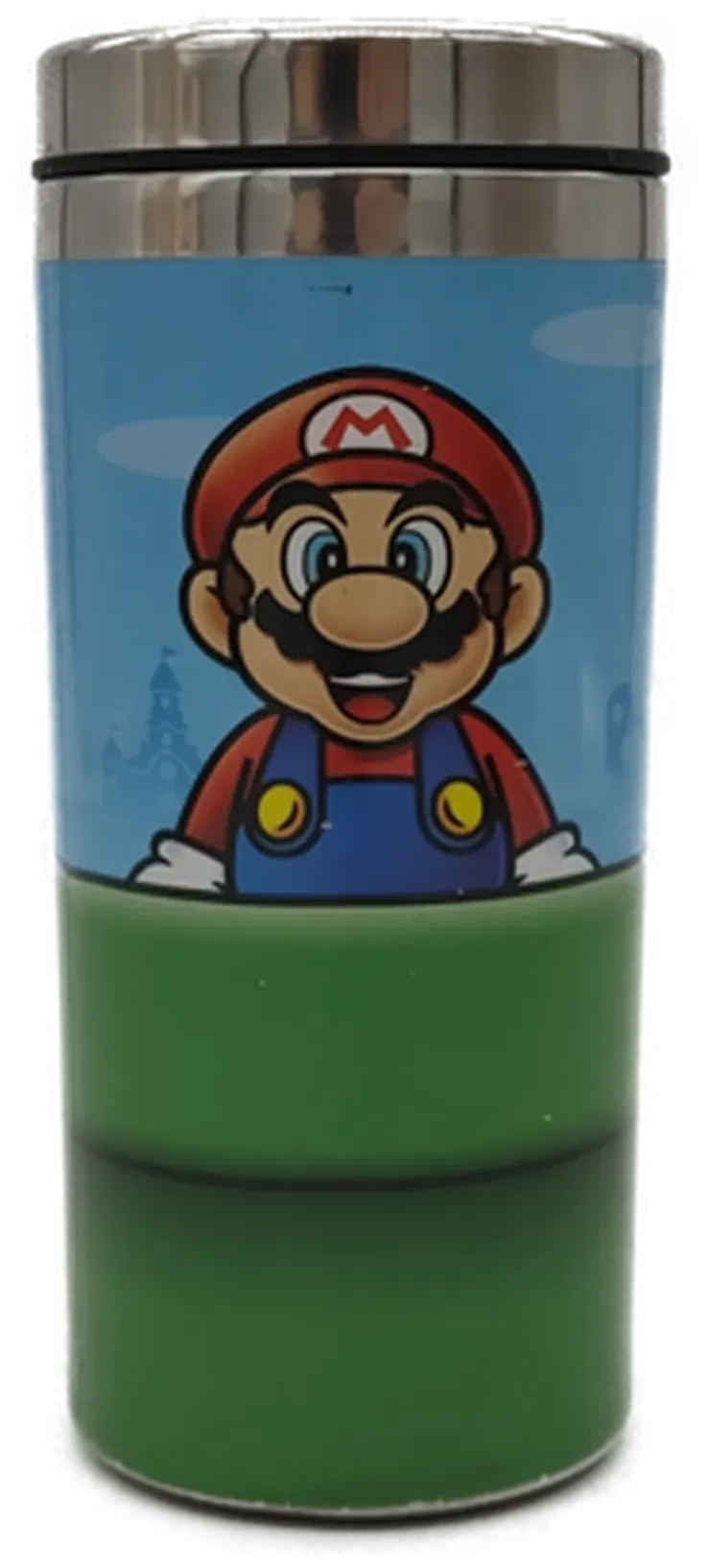 Thermobecher Super Mario Warp Pipe Travel Mug  - 450ml Edelstahl  - Bild 2