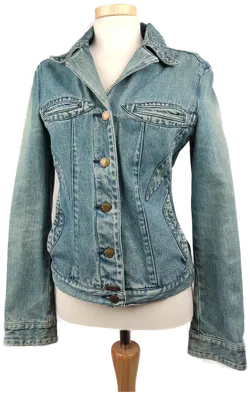 Mango Damen-Jeansjacke hellblau - M/38 - Bild 1