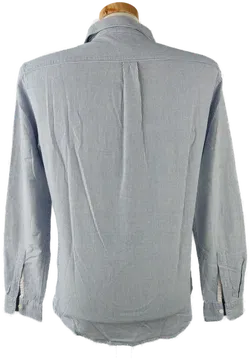 Pull & Bear Herrenhemd blau, weiß gestreift - M - Bild 3