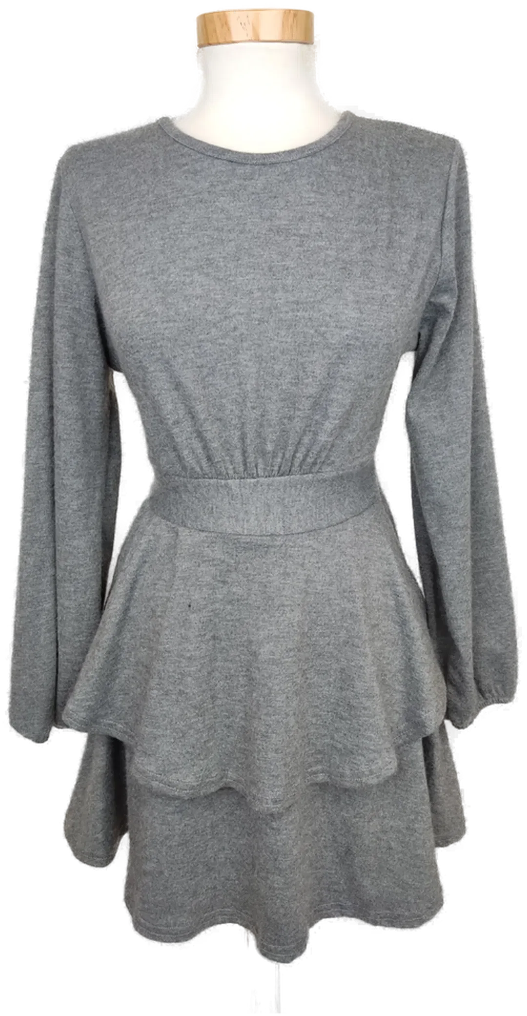 [NEU] My Style Damen Minikleid grau - M/38 - Bild 4