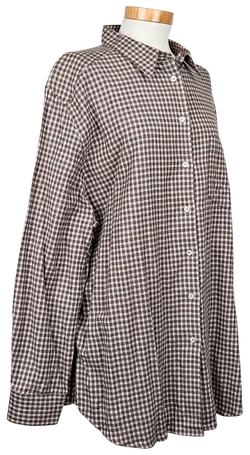 Mauro Aureli Vintage Damen Hemd, kariert - Gr. XXXL / 46 – Vorschau 2