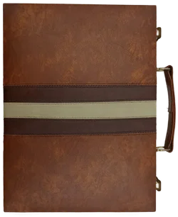 Backgammon-Spiel im Kunstlederkoffer klein - Bild 3