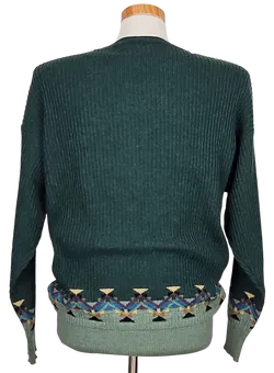 JOCKEY Vintage Herren Pullover, grün - Gr. M  - Bild 3