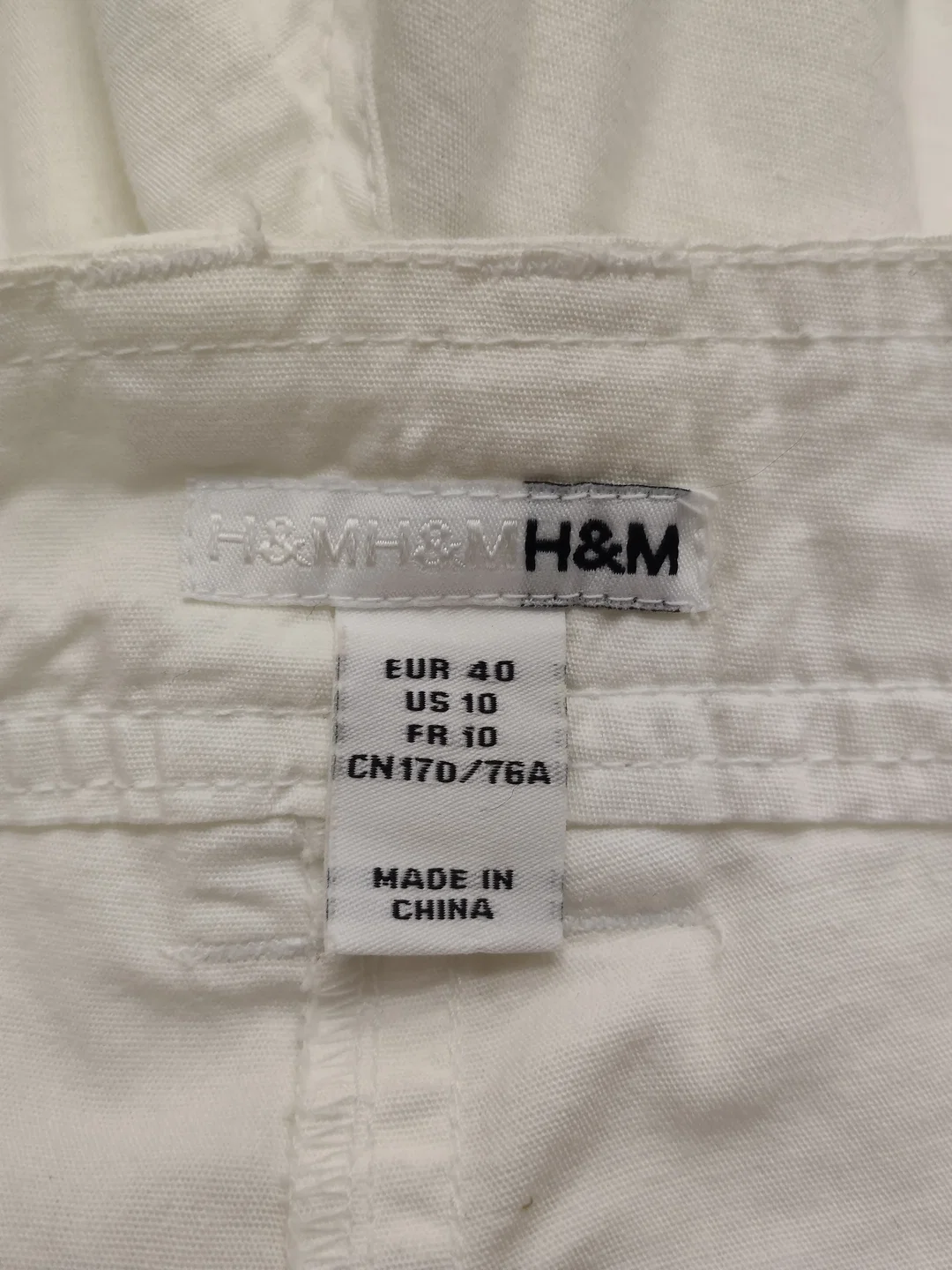 Damenshort H&M Baumwolle Gr. 40 | Sommerleicht – Bild 3