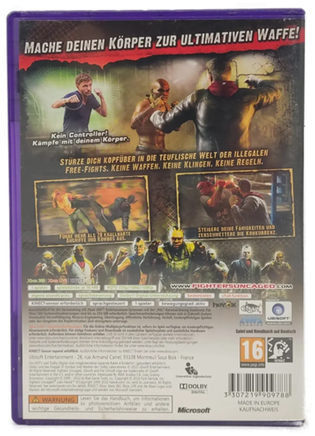 XBOX 360 Game "Fighters Uncaged" – Bild 2