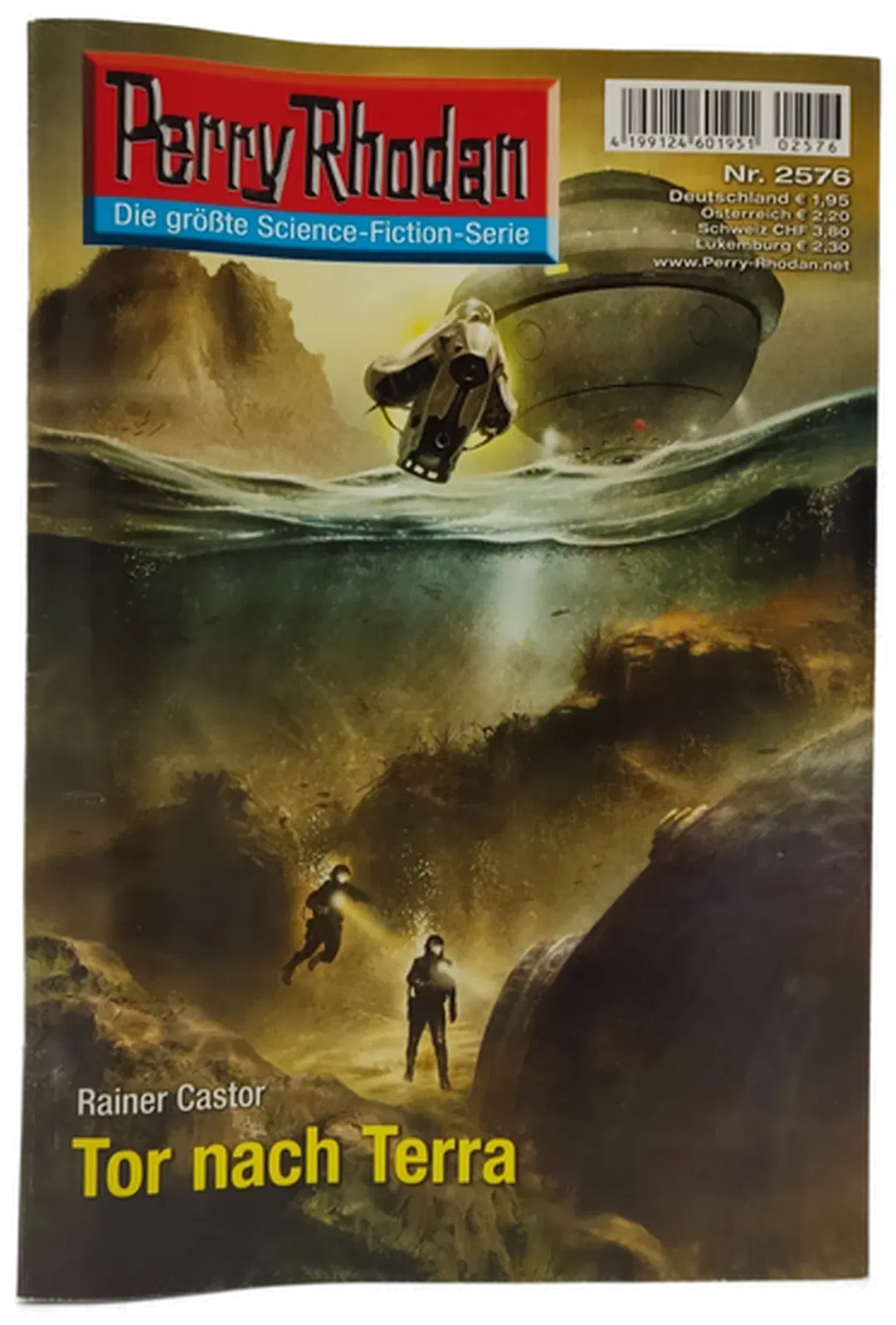 Romanheft Perry Rhodan Tor nach Terra Erstauflage Nr. 2576 - Bild 2