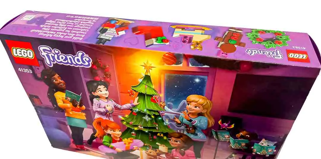 LEGO Friends 41353 Adventskalender Weihnachtsschmuck 24 Geschenke – Bild 2
