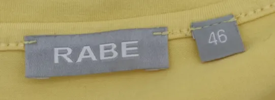 RABE Damenkurzarm T-Shirt gelb - Gr.46 – Bild 4