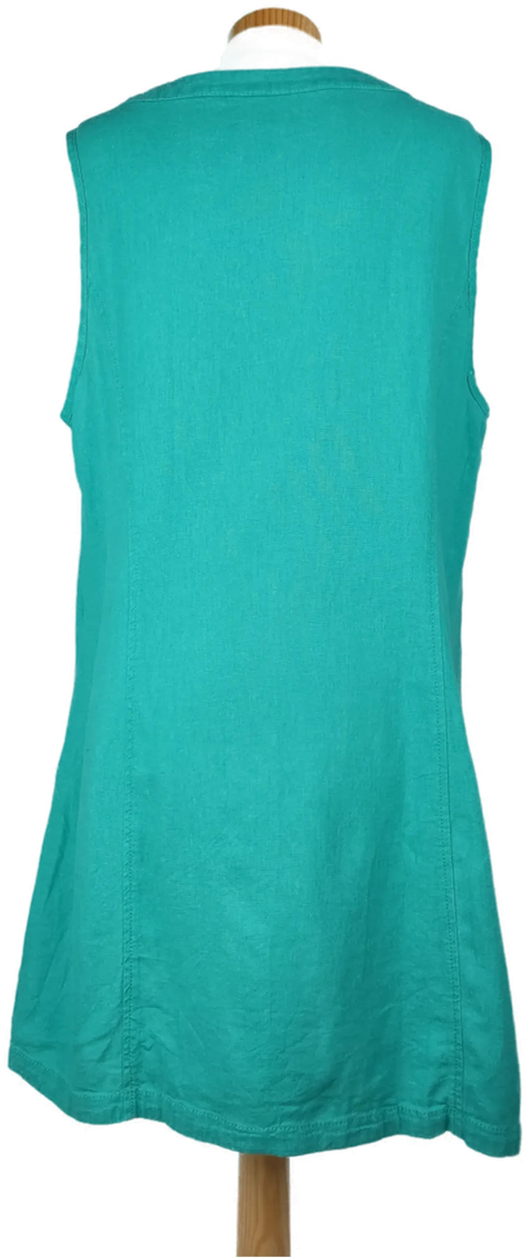  Gina Laura Damen Mini-Sommerkleid türkis - L/40 – Bild 2