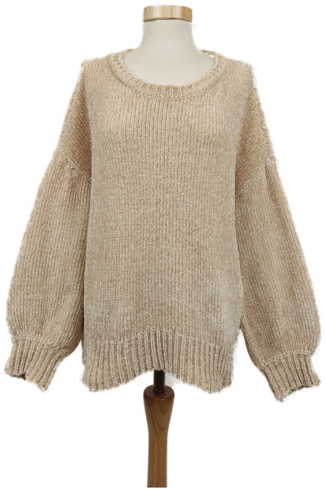 Kendall+Kylie Damen Pullover beige Gr.S - Bild 1