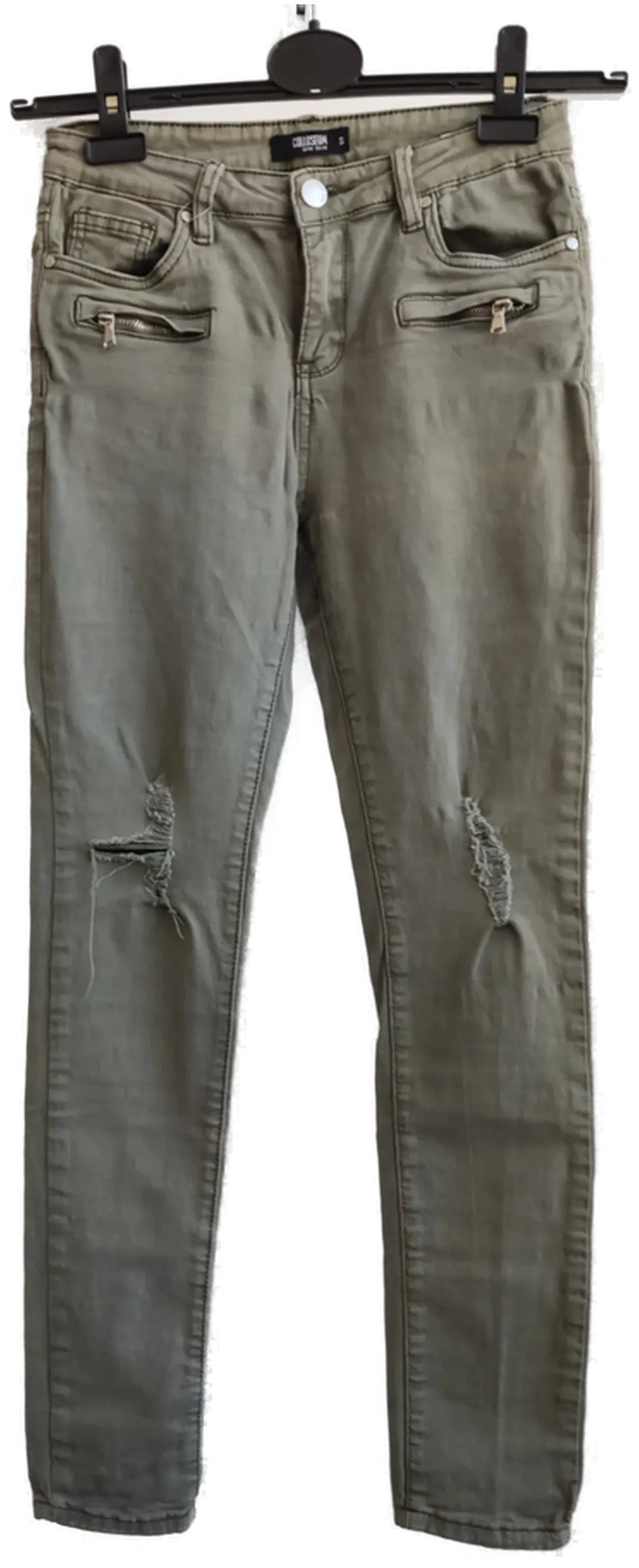 Colloseum Damenjeans, khaki - Gr. S  - Bild 1
