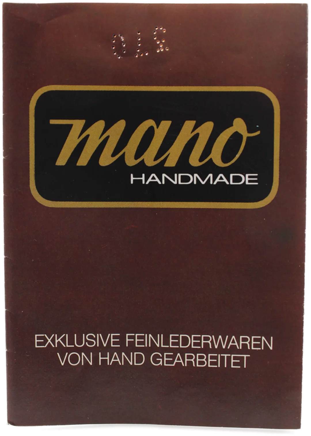 Mano Handmade Reisepass-Hülle aus echtem Leder – Handgefertigt in Deutschland – Bild 3