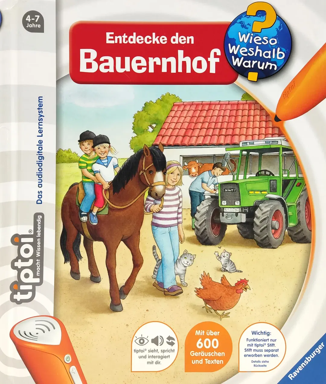 tiptoi® Wieso, Weshalb, Warum? - Entdecke den Bauernhof (Band 1) - Ravensburger  - Bild 1