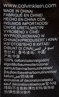 Calvin Klein Jeans Herren Pullover mit Logo schwarz Gr. XL - Bild 4