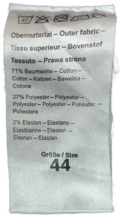 Capri Hose Bonita Baumwolle Größe 44 (XXL) | Zeitloser Begleiter – Vorschau 3