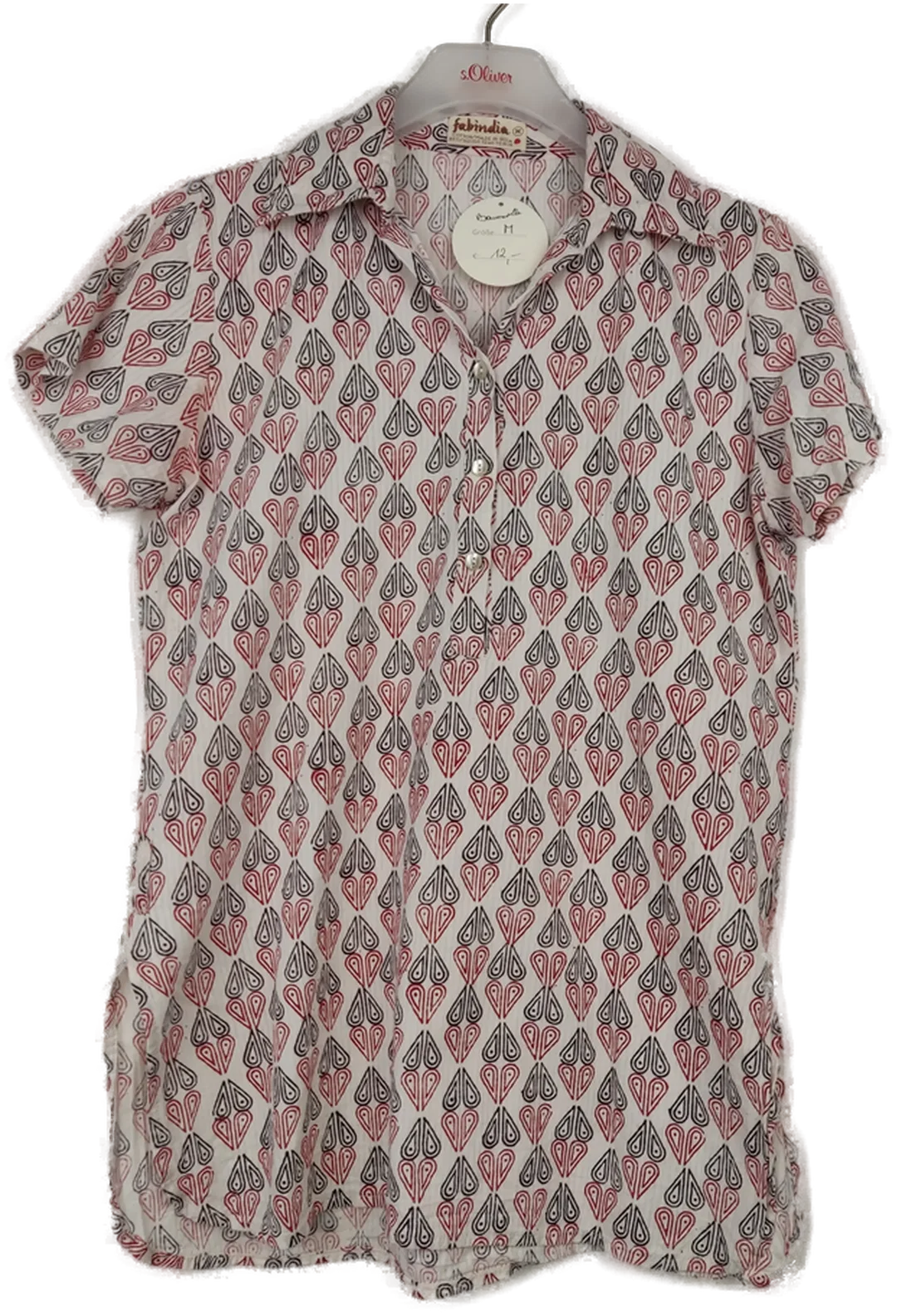 Damenbluse Sonstige Baumwolle M | Einmaliges Unikat - Bild 1