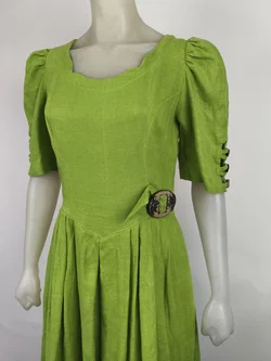 Leinenkleid, Trachtenkleid, Gr. 40 - Bild 2