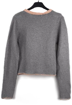 Haily's Madl, Strickweste, Gr. M. etikettiert, klein geschnitten wie S. - Bild 4