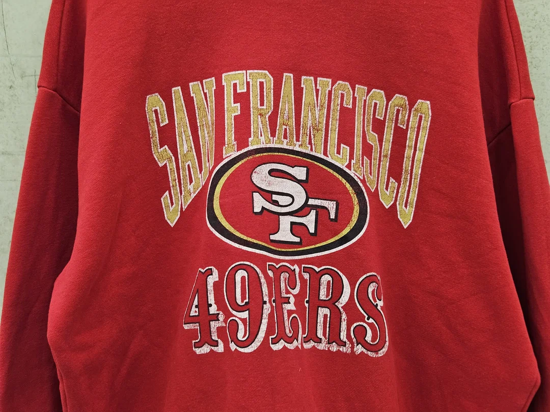 NFL TEAM APPARAL Herren Pulli, rot - Gr. XL – Bild 3