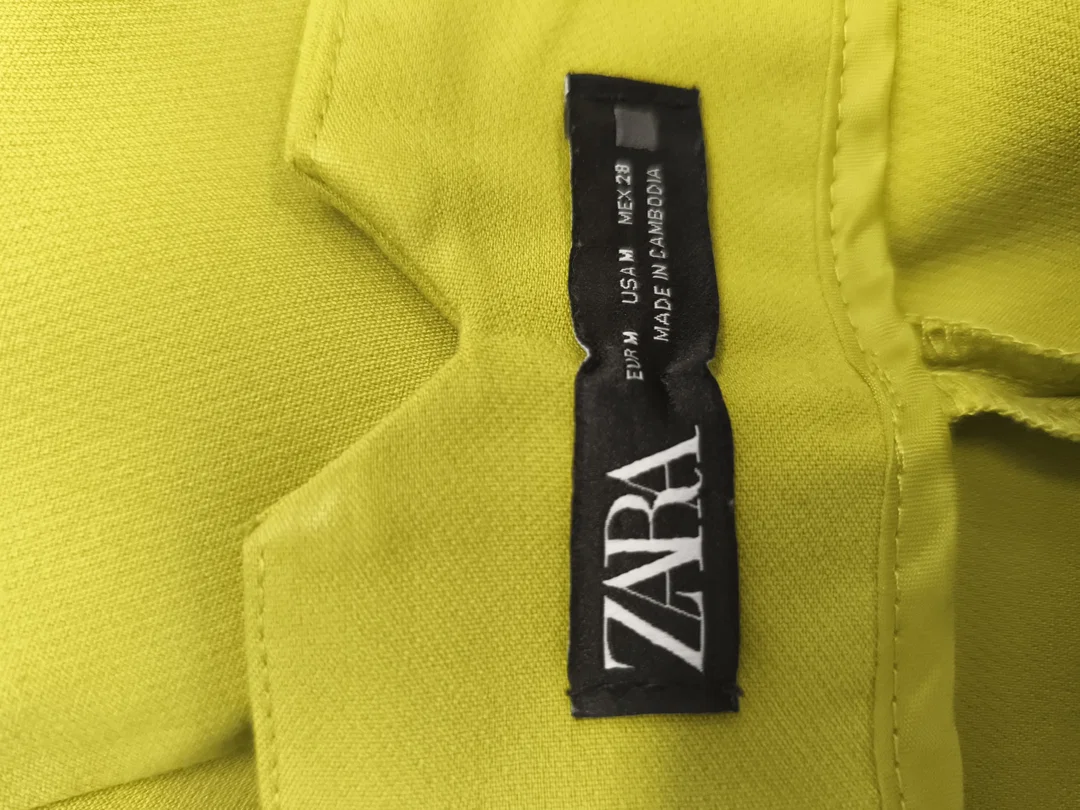 Zara, Hose, Gr. M, Sommer, grün – Bild 5